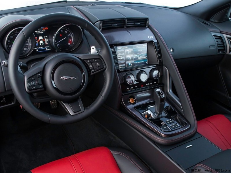 捷豹f-type内饰图片+–