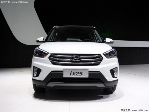 ix25北京现代图片报价,现代ix25轮胎型号 北京现代ix25促销降价5万 现车 可分期!