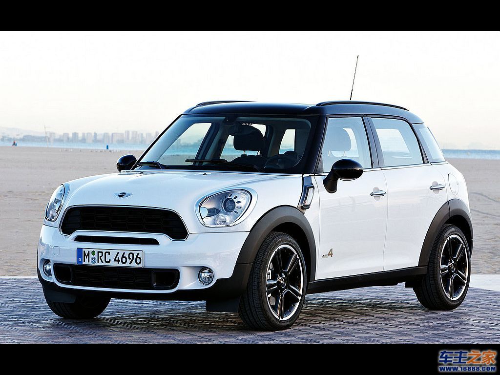 白色mini countryman|mini countryman外观图片 – 之