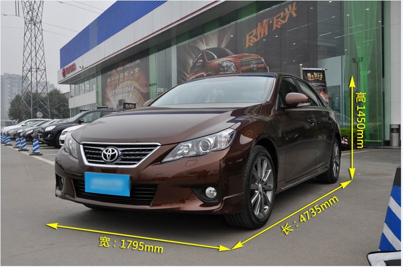 后驱的牛头 实拍2012款一汽丰田锐志(1) 大家车网