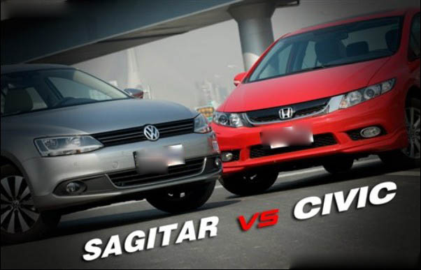 作为家用车谁更称职 新速腾对比新思域(27) 大家车网