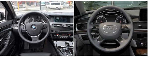 新奥迪A6L对比宝马5系 豪华也谈性价比(33) 大家车网