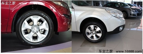 本田歌诗图对比斯巴鲁傲虎 个性跨界斗(9) 大家车网