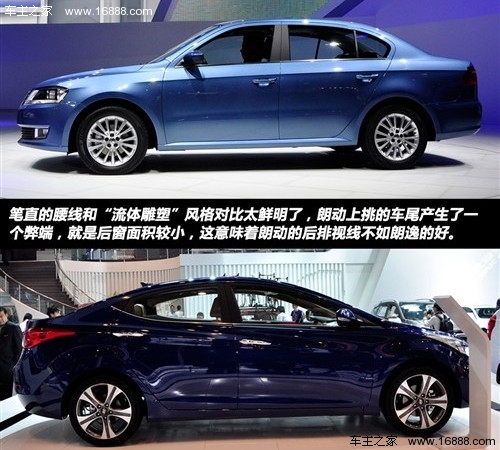 攻与守的对决 大众朗逸对比现代朗动(5) 大家车网