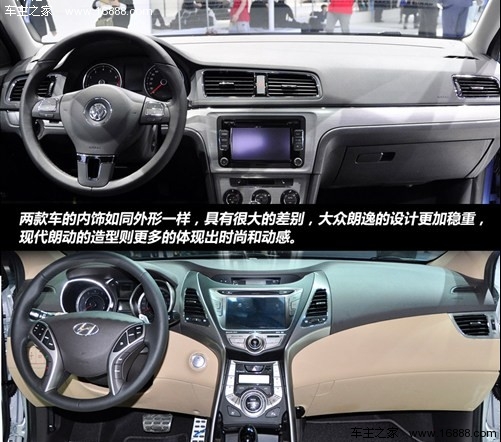 攻与守的对决 大众朗逸对比现代朗动(9) 大家车网