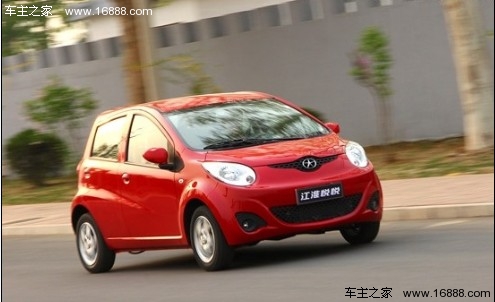 大都市里的小精灵 试驾2012款江淮悦悦(16) 大家车网