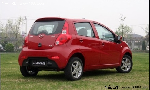 大都市里的小精灵 试驾2012款江淮悦悦(17) 大家车网