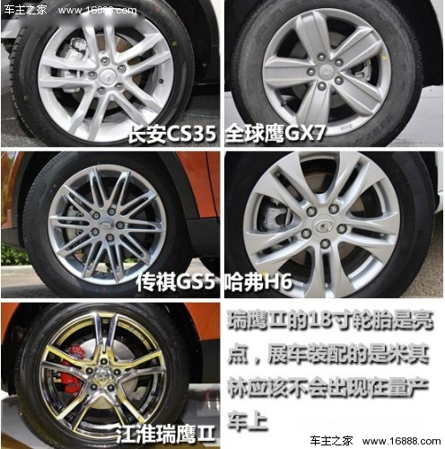 大而不贵 五款自主品牌SUV车型对比导购(6) 大家车网