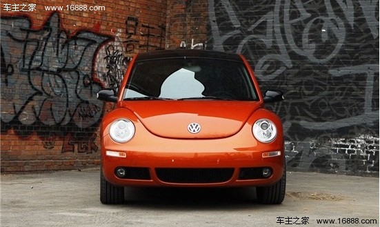不再是女性专属 试驾大众甲壳虫墨橘版(1) 大家车网