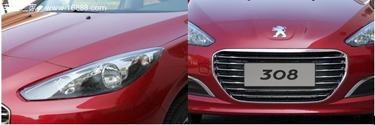 11万紧凑级的抉择 东风思铭对比标致308(4) 大家车网