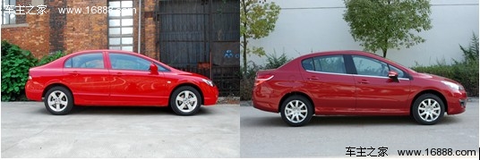 11万紧凑级的抉择 东风思铭对比标致308(5) 大家车网