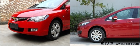 11万紧凑级的抉择 东风思铭对比标致308(29) 大家车网