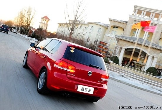 国人心中的经典 试驾一汽大众高尔夫6(19) 大家车网