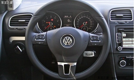 试驾第六代高尔夫1.4T 高品质两厢轿车(6) 大家车网
