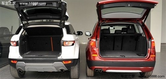 城市豪华SUV 路虎极光/宝马X3对比导购(17) 大家车网