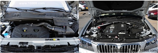 城市豪华SUV 路虎极光/宝马X3对比导购(18) 大家车网