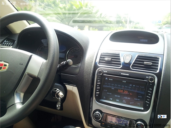 摩卡红吉利帝豪EC715MT精英提车手册_车主