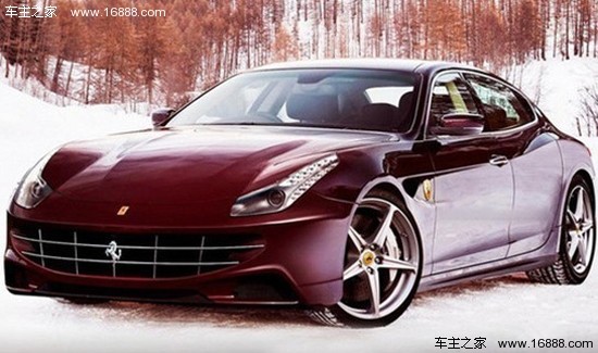 法拉利四门轿车假想图 或名法拉利F44_国外新