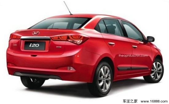 新现代i20假想图曝光_新车到店 - 车主之家