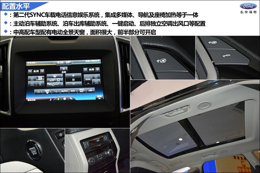 福特汽车控制面板图解图片
