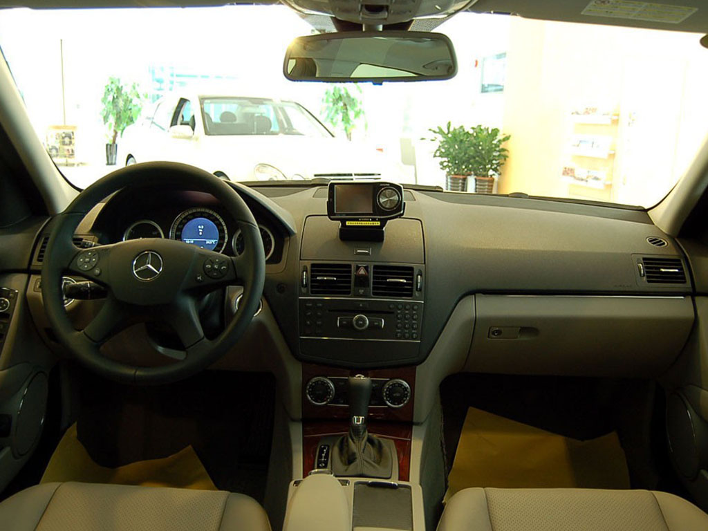 奔驰c级 08款 c200k标准型车厢前舱|奔驰c级内饰图片 C 车主之家