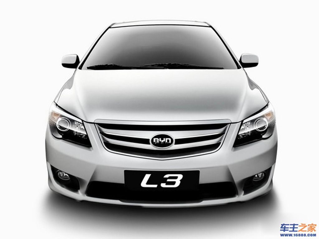 比亚迪l3灰色 比亚迪l3正前方