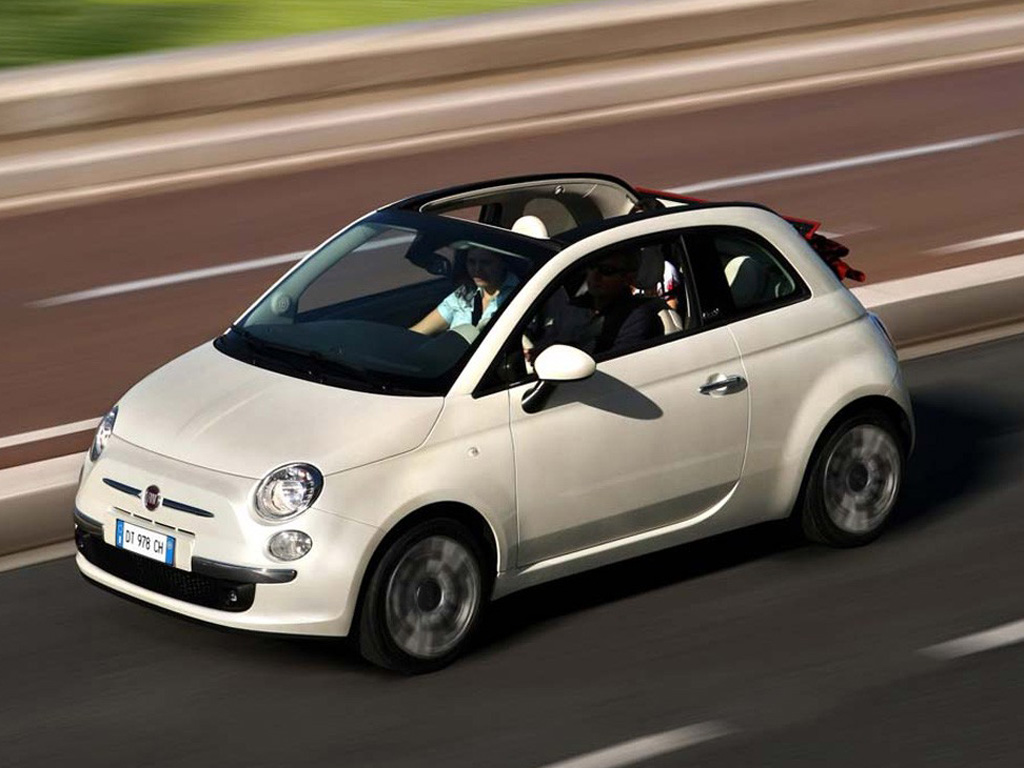 白色菲亚特500壁纸|菲亚特500图片 – 车主之家