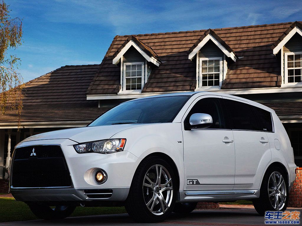 白色outlander ex高清图片_欧蓝德(进口)壁纸图片 – 车主之家