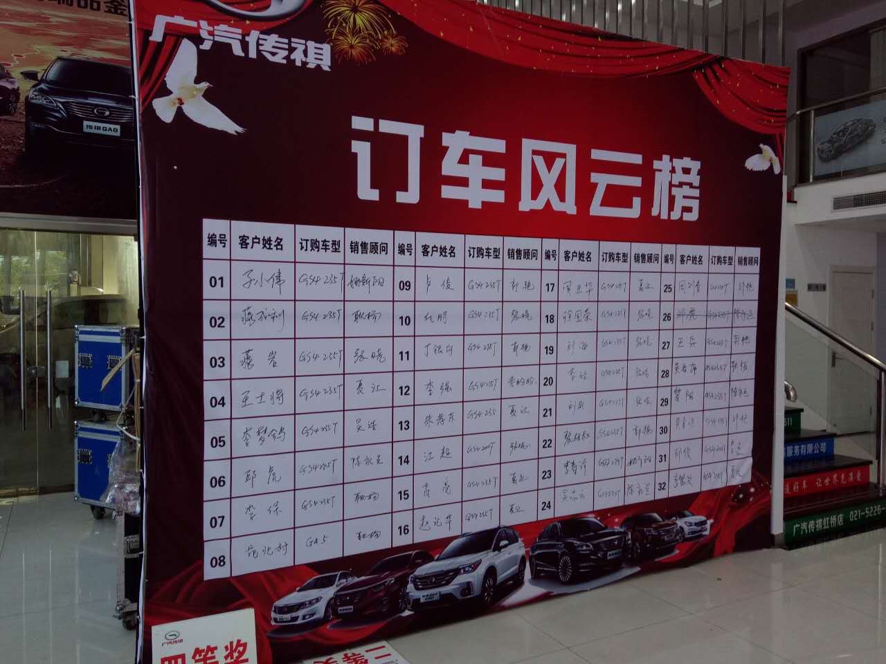 签单区的队伍一直没中断过.